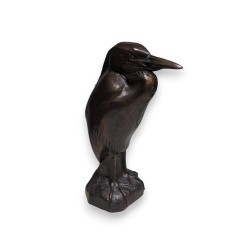 Bronze \"Héron cendré\" signé GICÉ 95