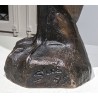 Bronze \"Héron cendré\" signé GICÉ 95