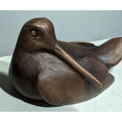 Bronze \"Bécasse des bois\" par GICÉ