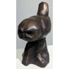 Bronze \"Chouette agressive\" signée GICÉ 95