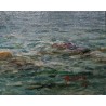 Paintings | Painting entitled ‘Le Grammont’ signed by V. GILLIAND Moinat SA  – Antiques and home décor
