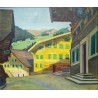 Paintings | ‘Rougemont’ oil painting, monogrammed ABG – Moinat SA  – Antiques and home décor