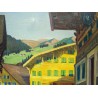 Paintings | ‘Rougemont’ oil painting, monogrammed ABG – Moinat SA  – Antiques and home décor