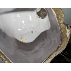 Vase Perroquet en faïence Veuve Perrin