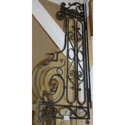  Paire de grilles en fer forgé sur  Moinat SA  - Antiquités décoration