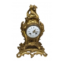 Pendule Louis XV en bronze