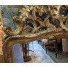 Espejo «Funk» con frontón restaurado. En Moinat SA - Antigüedades y decoración