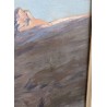 Tableau \"Paysage alpestre\" signé DE BEAUMONT