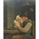 Tableau "La lettre" copie de TENIERS