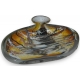 Lustre style Directoire bronze doré, 10 lumières