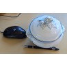 White and blue porcelain tea set from Moinat SA – Antiques and home décor