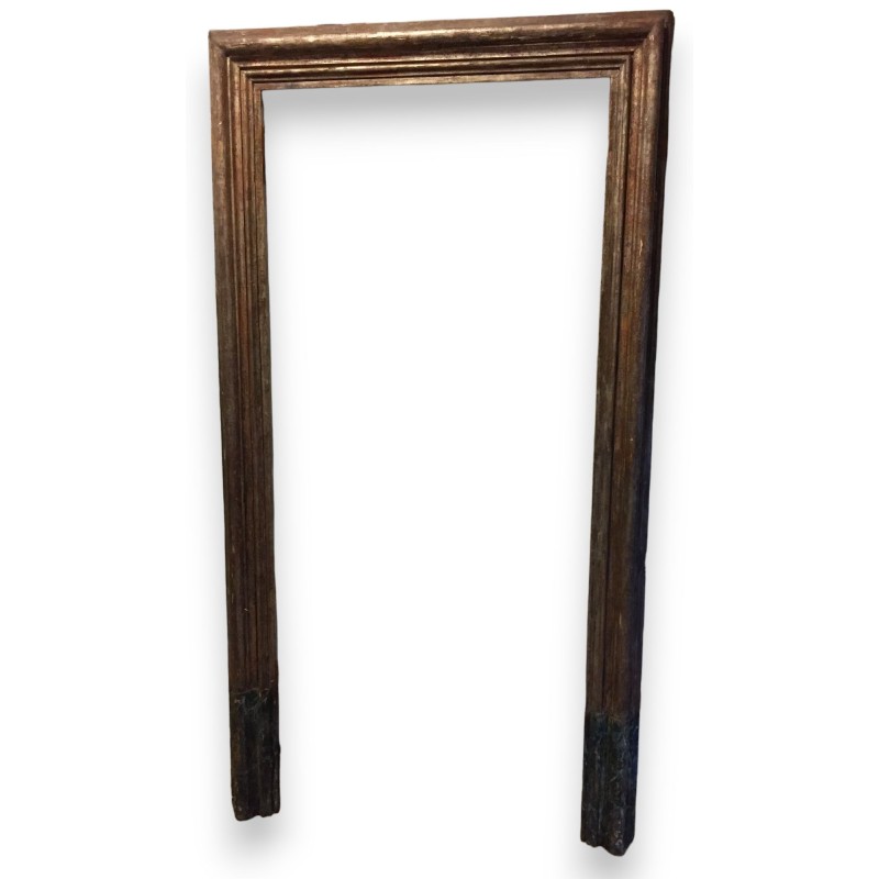 Door frame, made of silver fir and faux marble. Available from  Moinat SA  - Antiques and home décor