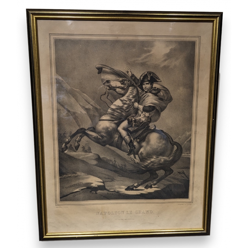 Gravure "Napoléon le Grand" par DAVID