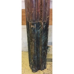 Door frame, made of silver fir and faux marble. Available from  Moinat SA  - Antiques and home décor