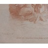 Sanguine "Bergère" par BOUCHER