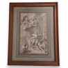 Gravure "Scène mythologique" par COYPEL
