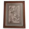 Gravure "Scène mythologique" par COYPEL