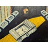 Tableau \"Montres OJ. PERRIN\" signé YVONNICK 97