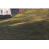 Tableau \"Paysage du Jura\" signé R. BESSON